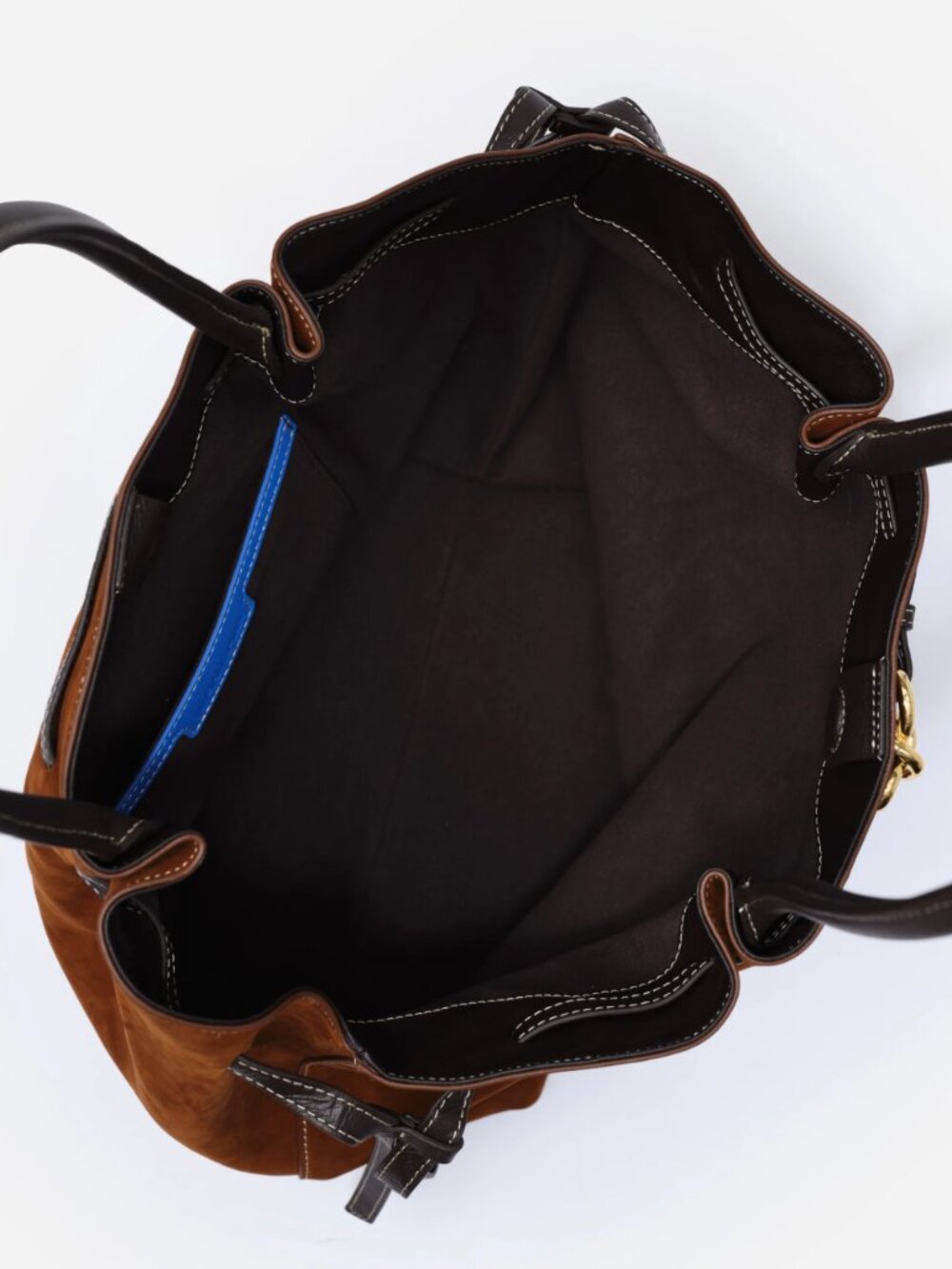 The Lex Suede Tote Bag - Picture 3 of 3